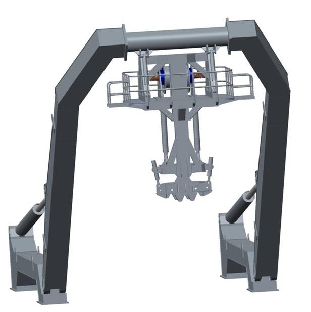 AͼܵŲÙC(gu)A-Frame Lifting & Placing Mechanism